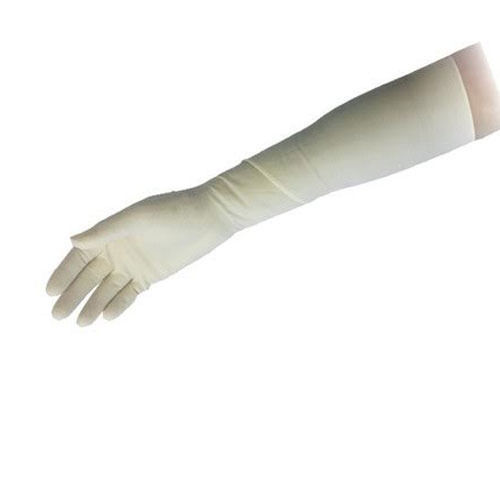 Safe Hand White Surgical Gynaecological Gloves 16"