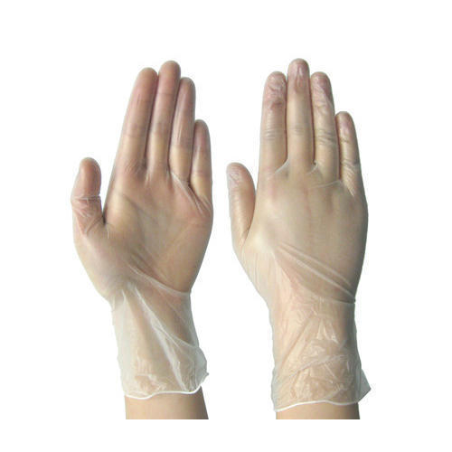 Transparent Vinyl Powder Free Gloves