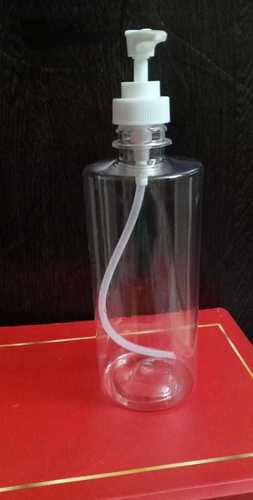 Transparent Empty Liquid Dispenser Plastic Bottle