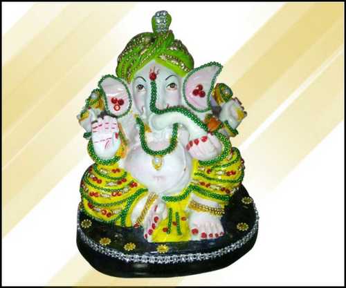 Multi Color Ganpati Murti