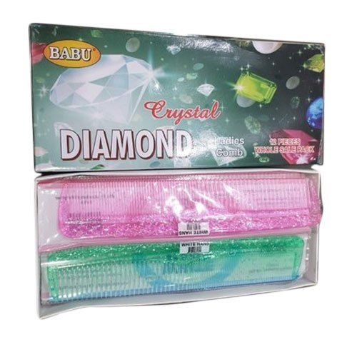 Portable Plastic Diamond Comb