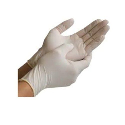 White Penguin Non-Sterile Latex Examination Glove For Hospital