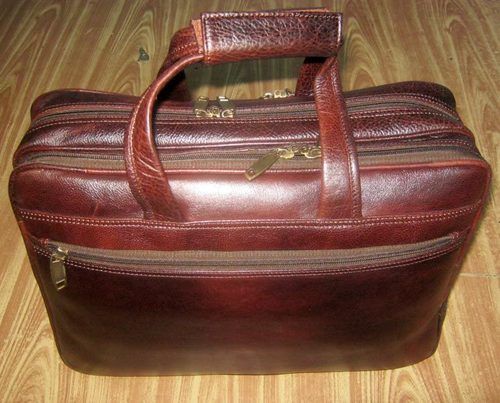 Brown Pure Leather Briefcases Design: Attractive