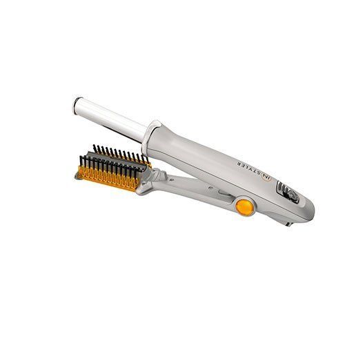 White Plastic Instyler Hair Curler