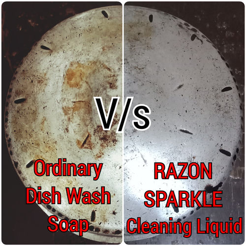 Black Razon Sparkle Cleaning Liquid