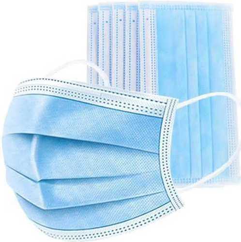 3 Ply Flexible Face Mask With Nose Clip Gender: Unisex