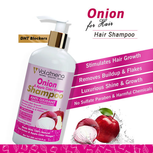 Onion Apple Vinegar Shampoo with Antioxidant Growth Stimulating 300ml