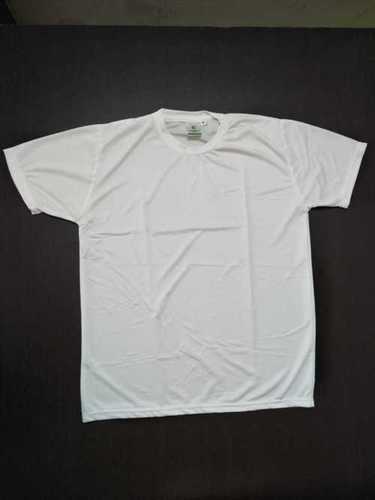 White Color Event Promotion T-Shirt Age Group: All Age Group