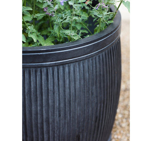 Zinc Garden Planter - Customized Round Design | Excellent Quality for Flower Pots & Planters