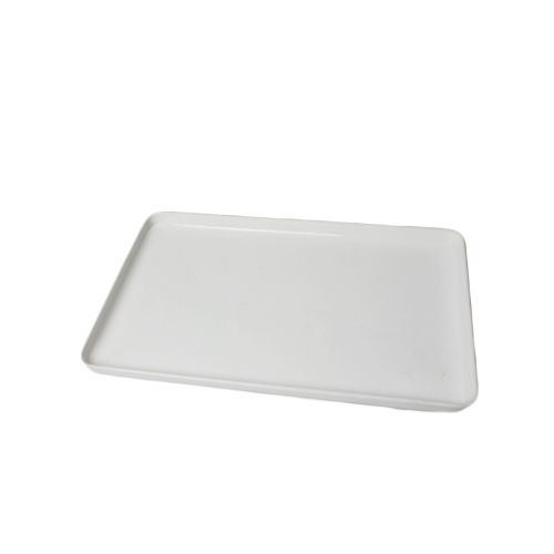 Light Weight Plain White Amenities Tray