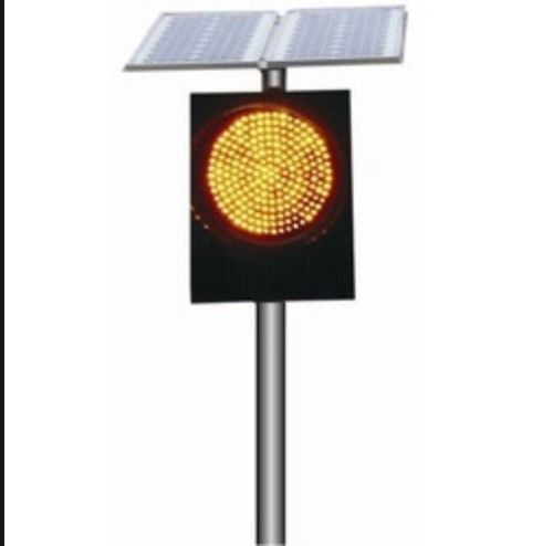 Road Safety Solar Blinker - New LED Light with Pre-Installed Solar Panel | Automatic Directional Guidance for Vehicles at Flyovers, Long Lasting and Aesthetic Road Beautification