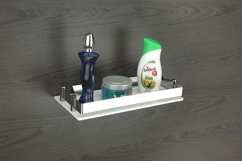 Acrylic Multipurpose Bathroom Shelf 15 x 6 Inch