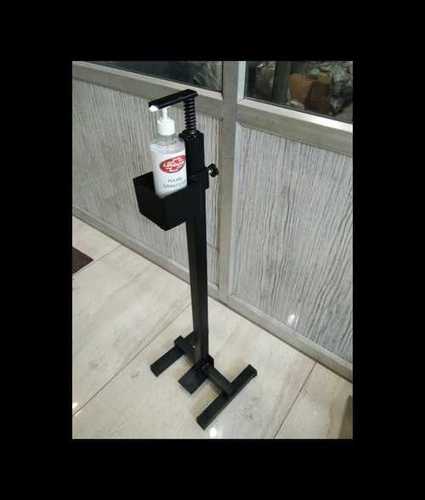 Black Foot Operated Hand Sanitizer Dispenser