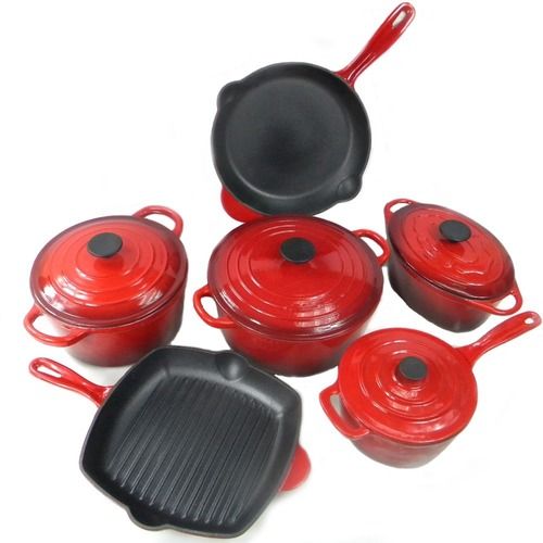 Cast Iron Non-Stick Cookware Set