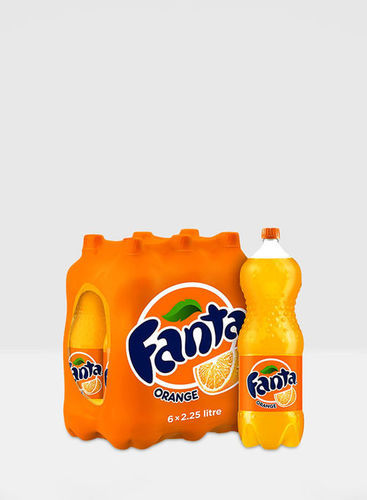 Fanta Orange Flavoured Soft Drink 2.25L