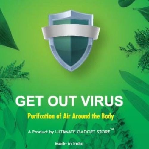 Get Out Virus Disinfectant Card