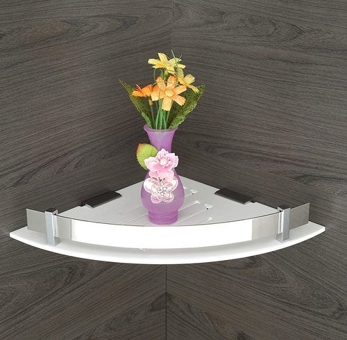 Multipurpose Bathroom Corner Shelf 10 x 10 Inch