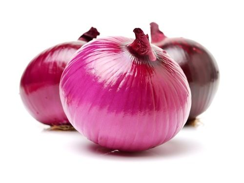 Natural and Fresh Red Onions