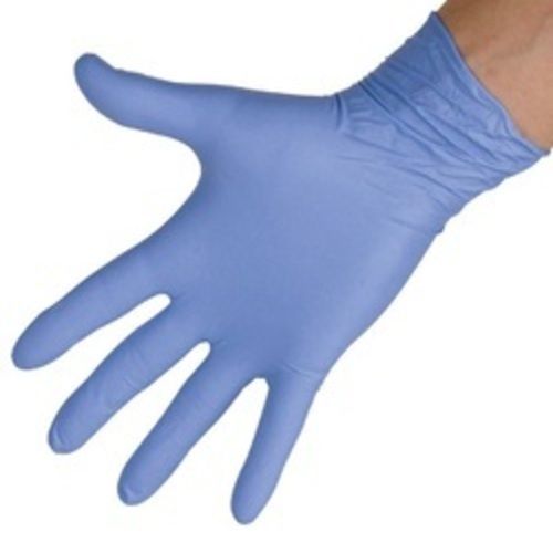 Blue Oem Latex Or Rubber Nitrile Disposable Examination Gloves