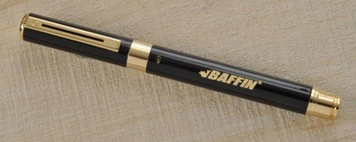 Black And Golden Smooth Writing Promotional Metal Pen