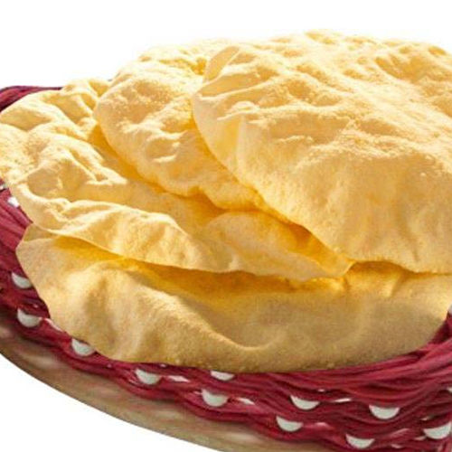 Yellow Indian Papadum for Food