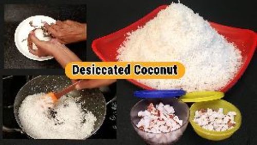 White Fresh Desiccated Coconut Powder