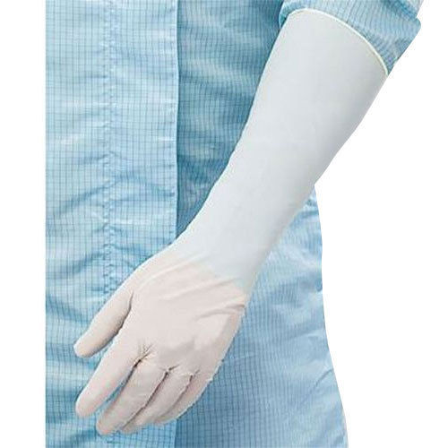 Mediserve White Elbow Length Hand Gloves