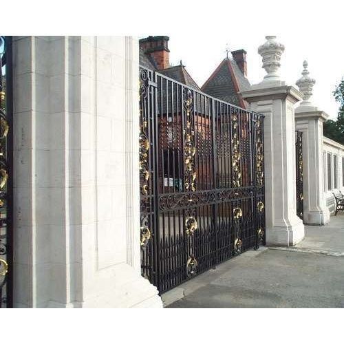 Black And Blue Iron Gate