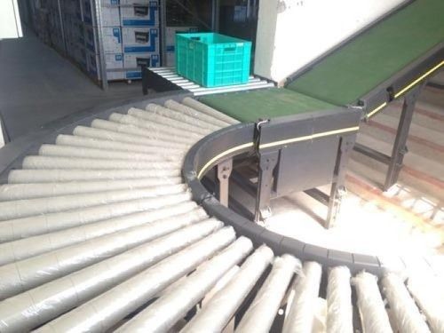 90 Degree Turn Roller Conveyor