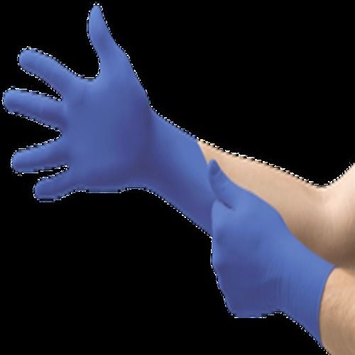 Blue Nitrile Hand Gloves