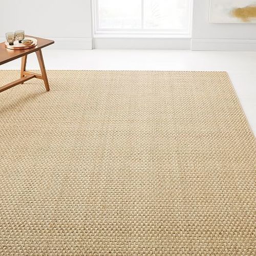 Seagrass Carpet - Lightweight Rectangle Design | Excellent Quality, Plain Pattern, Slip Resistant Features