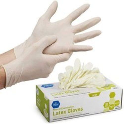 White Latex Gloves For Examination