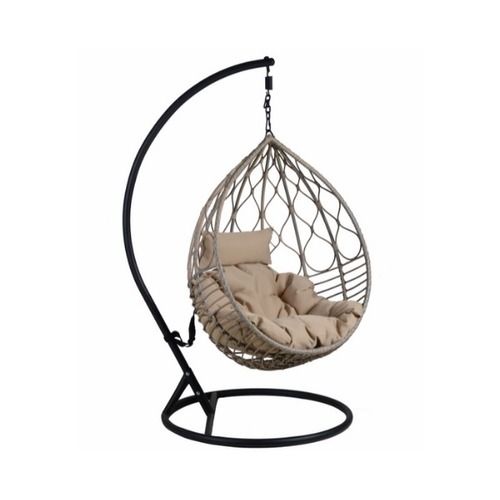 Arvabil Handmade Rattan, Wicker Round Egg Swing Chair For Indoor, Outdoor -Ns96 No Assembly Required