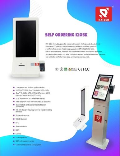 Automatic Self Oredering Kiosk Os: Win 10 Iot