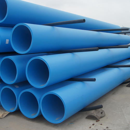 Blue Round HDPE Pipe