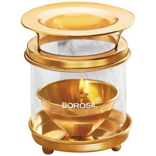 Borosil Glass Diffuser Brass (Medium)