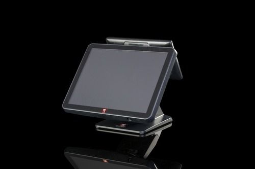 Black Raiser Touch Pos Billing Machine