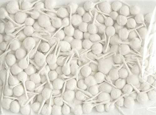 Durable White Cotton Wicks Pooja