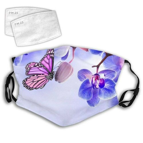 Designer Face Mask With Black Elastic Strip Application: Medical And Domestic