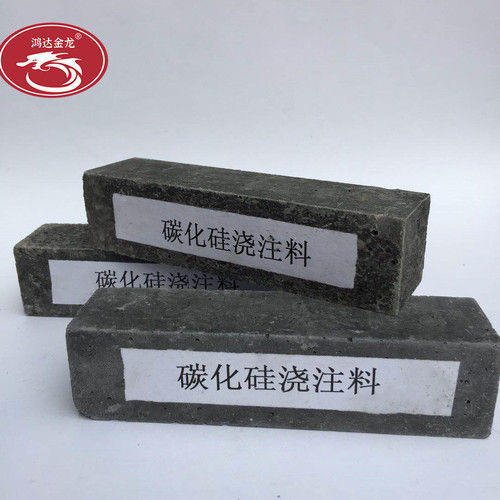 Non Nodules Silicon Carbide Refractory Castable Application: Smelting Furnace With