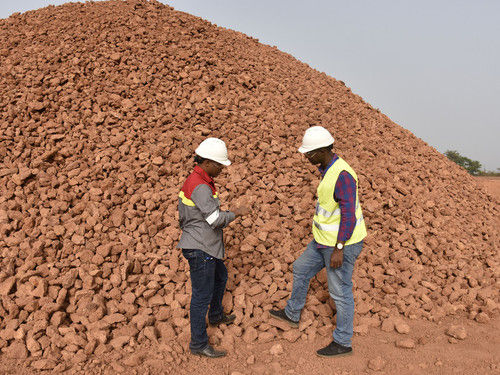 Natural Raw Bauxite Ore