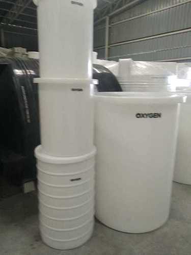 White Colored Lldpe Dosing Tanks