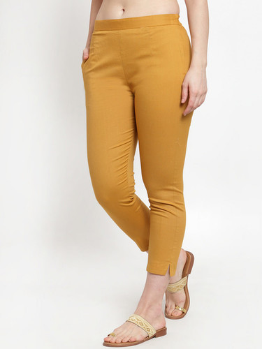Yellow Cropped Trousers Shop  sendemcomua 1691933299