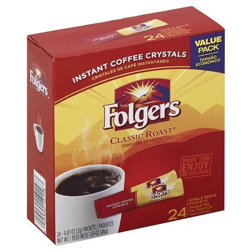 High Grade Folgers Instant Coffee