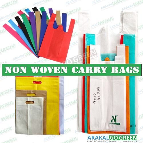 Plain Design Non Woven Bags