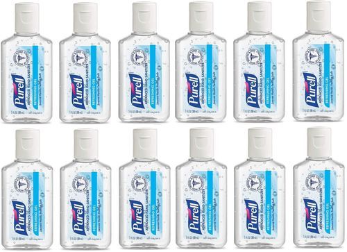 Purell Advanced Hand Sanitizer, Clean Scent 12 Pack