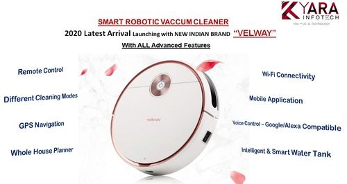 Robotic Vaccum Cleaner Dust Capacity: 300 Milliliter (Ml)