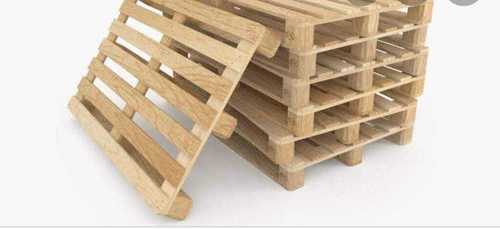 Natural Wood Two Way Wooden Pallet