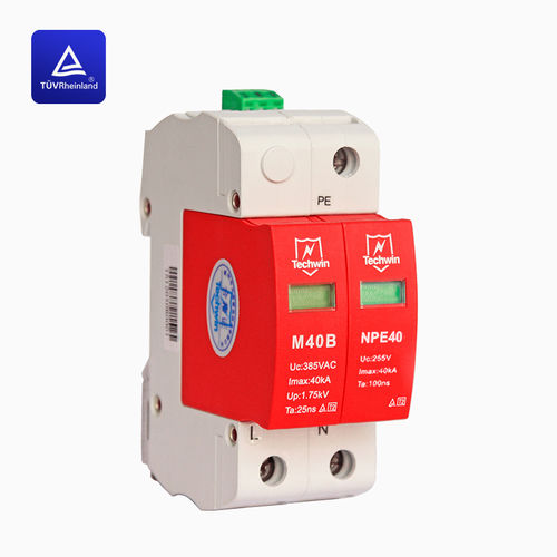  DIN Rail 40kA Class C Surge Protection Device