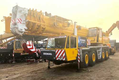 100 Ton Demag Ac265 Telescopic Crane Application: Hydro Power